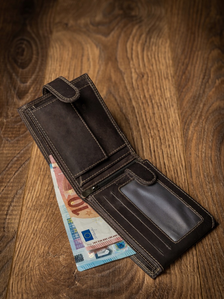 Гаманець чоловічий Buffalo Wild N992L-B-MHU BROWN Гаманець чоловічий Buffalo Wild N992L-B-MHU BROWN